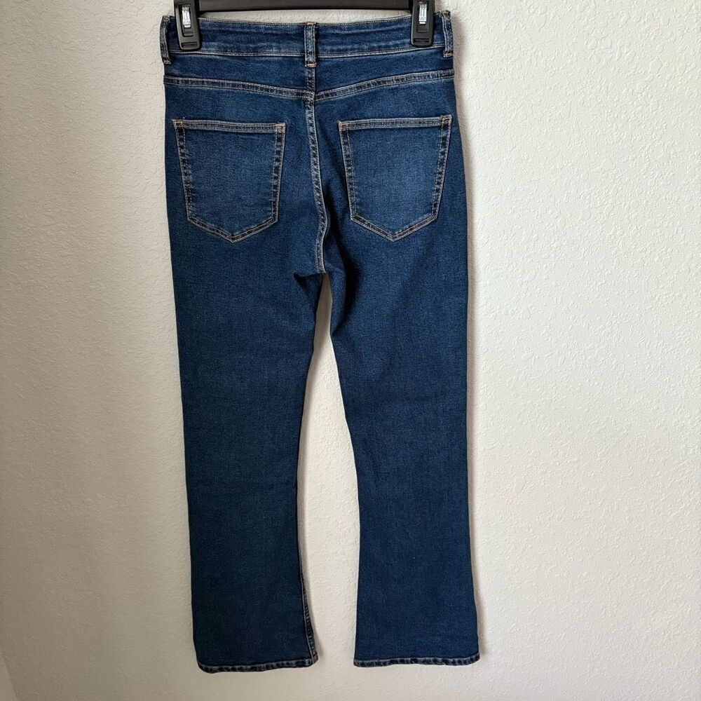 NWOT H&M Divided Flared High Jeans Size 4 - Picture 4 of 7